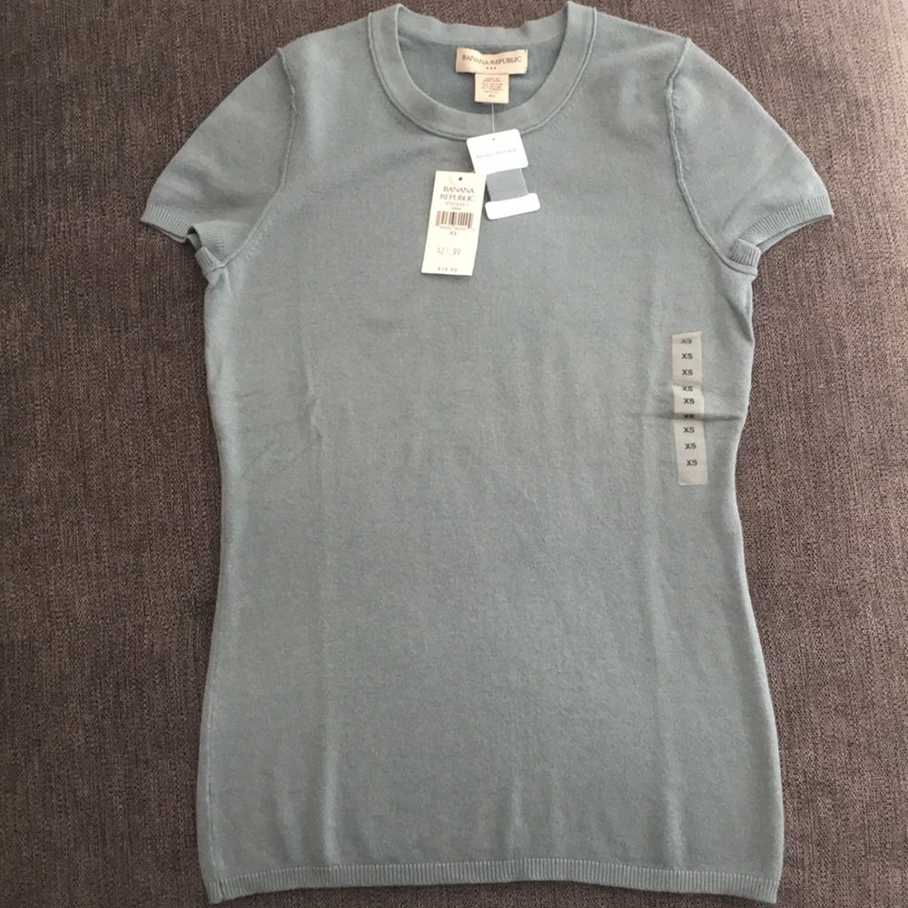 NWT Banana Republic short sleeve sweater, Size XS